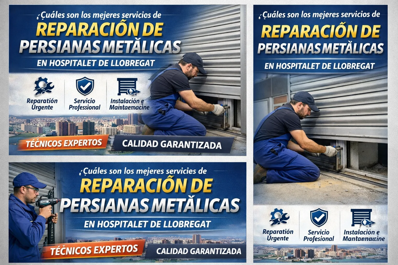 Cuales son los mejores servicios de reparacion de persianas metalicas Hospitalet de Llobregat - &iquest;Cu&aacute;les son los mejores servicios de reparaci&oacute;n de persianas met&aacute;licas en Hospitalet de Llobregat?
